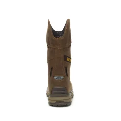 CATERPILLAR Men' s Excavator Superlite Pull-On Waterproof Carbon Composite Toe Work Boot