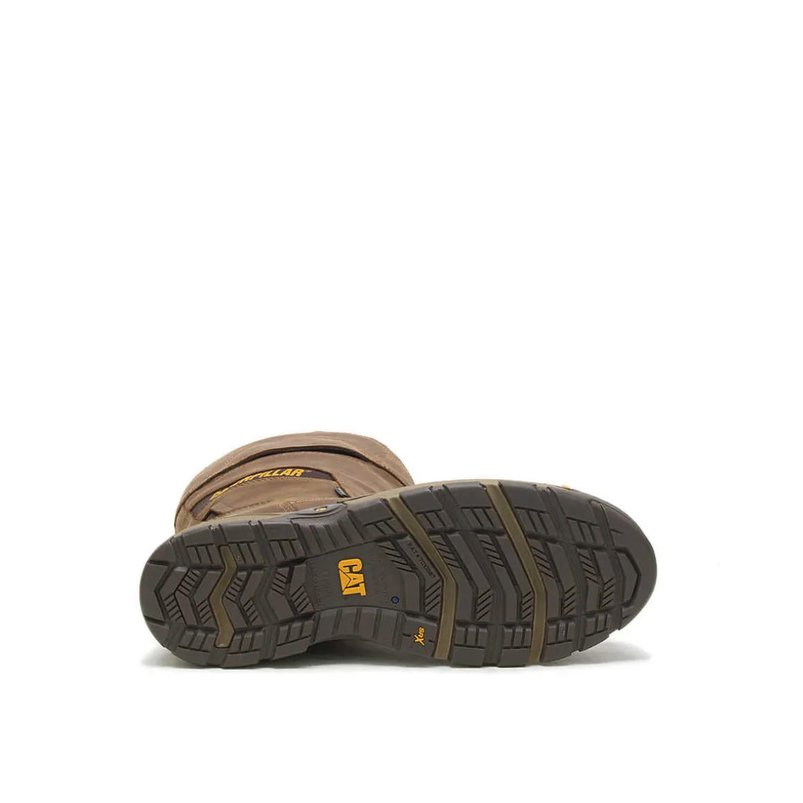 CATERPILLAR Men' s Excavator Superlite Pull-On Waterproof Carbon Composite Toe Work Boot