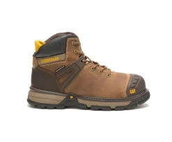 Caterpillar Men' s Excavator Superlite Waterproof Soft Toe Work Boot