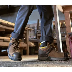 Caterpillar Men' s Excavator Superlite Waterproof Soft Toe Work Boot