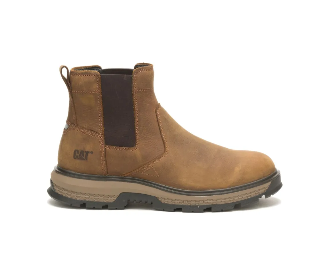 Caterpillar Men' s Exposition Chelsea Work Boot