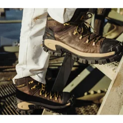 CATERPILLAR Men' s Invader Hiker Waterproof Composite Toe Work Boot