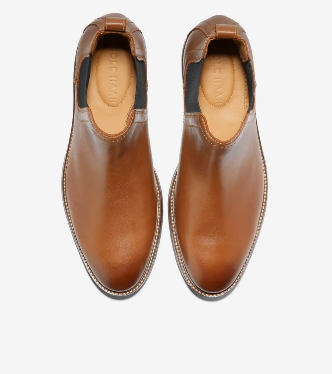 Cole Haan Men' s Warner Ground Waterproof Chelsea