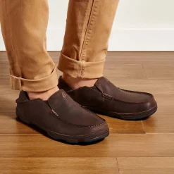 OLUKAI MOLOA LEATHER SHOES