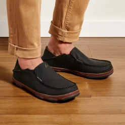OLUKAI MOLOA LEATHER SHOES