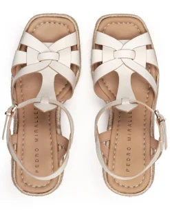 PEDRO MIRALLES BIANCA WEDGES
