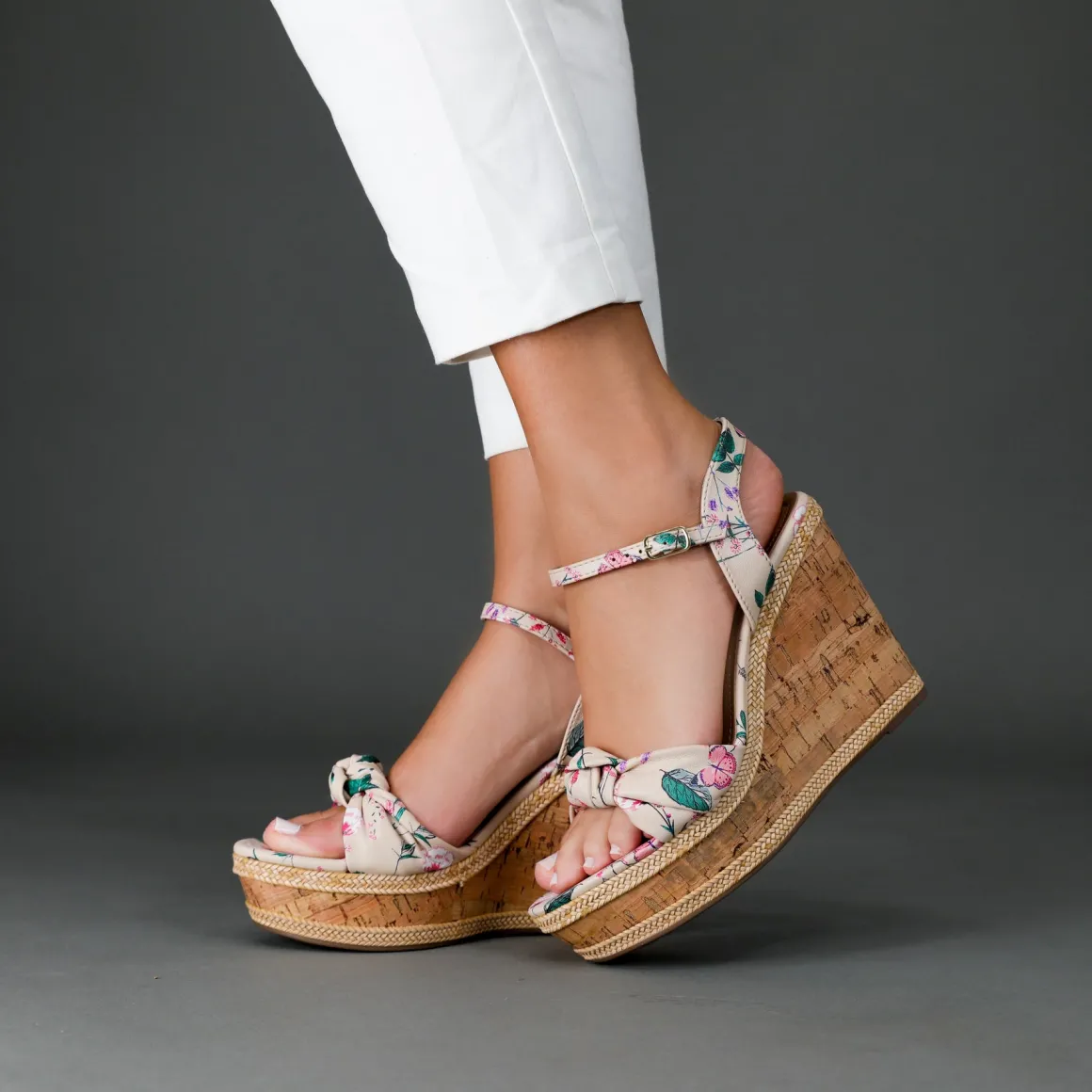 VIA MARTE TAMY WEDGES